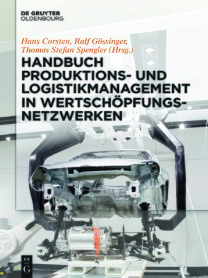 cover image of Handbuch Produktions- und Logistikmanagement in Wertschöpfungsnetzwerken
